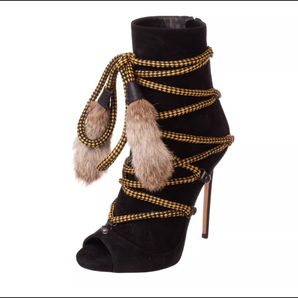 DSQUARED2 Leather Ankle Boots EU 36 UK 3 US 6